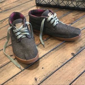 TOMS Olive Green Shoes